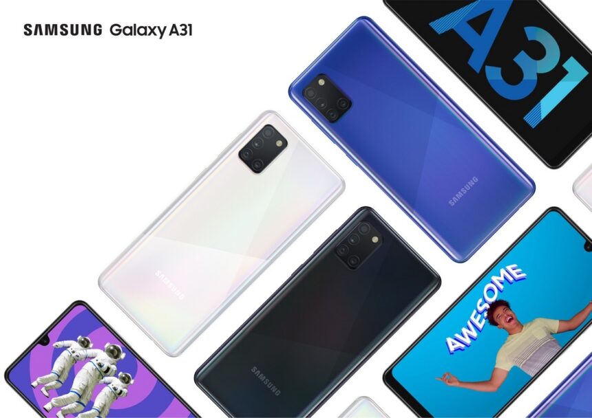 samsung galaxy a31 shpresa al